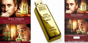 Wall-Street 2 Gewinnspiel - Poster, Freikarte, USB-Stick Gold-Barren